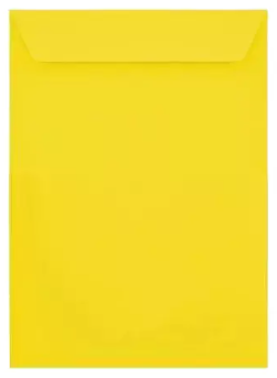 Genric 10x14 inch Yellow Laminated Envelopes (Pack of 100)