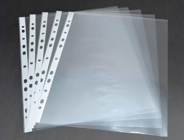 KIYA® Sheet Protector folders | Size: A4 | MICRONS | Transparent Premium Collection Quality