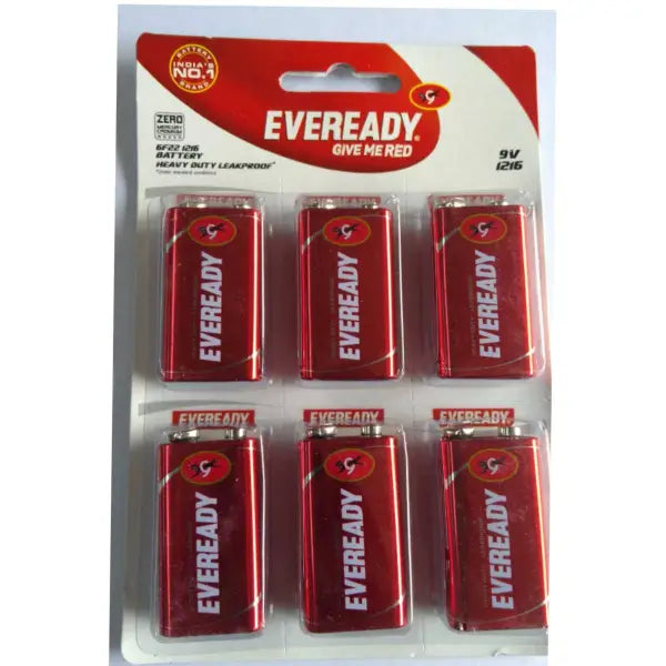 EVEREADY 1216 Heavy Duty Battery (9V,) 1ps