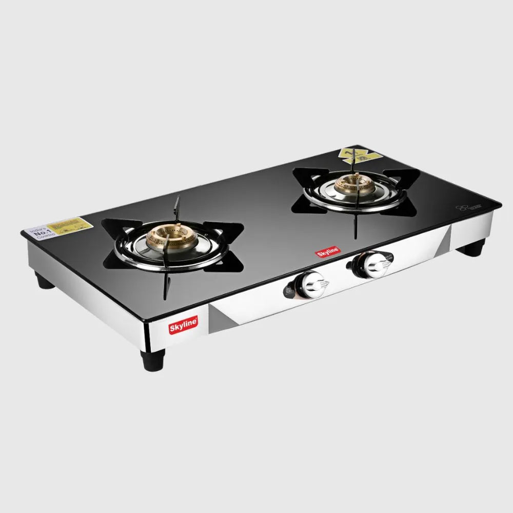 Skyline Premium 2 Burner Gas Stove – Compact & Efficient Cooking VTL1616