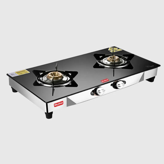 Skyline Premium 2 Burner Gas Stove – Compact & Efficient Cooking VTL1616