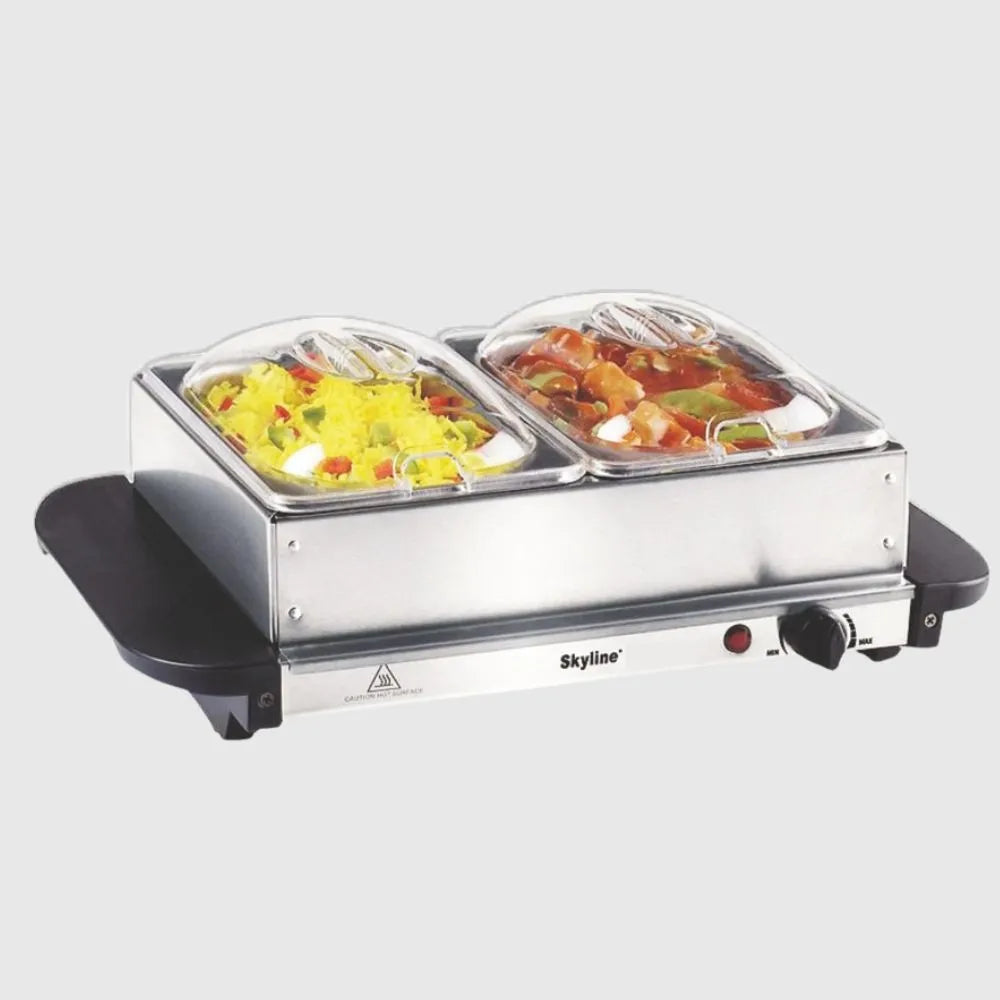 SKYLINE 2 Pot Buffet Server 2 x 1.5 Ltr. VTL-9444