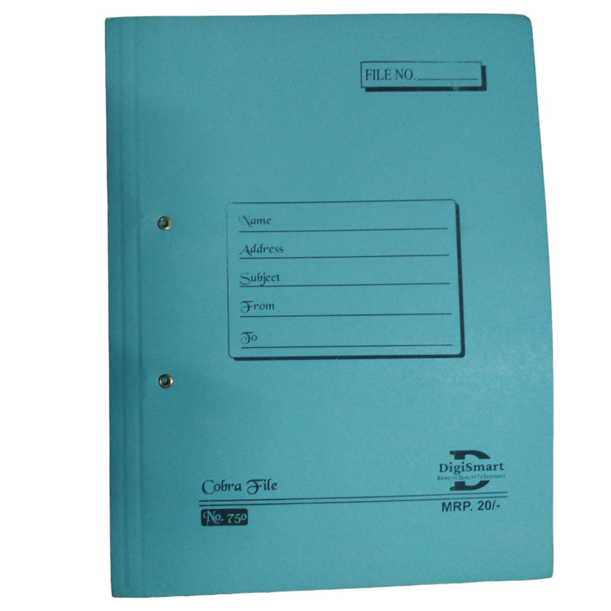 Digismart Box File Digismart Cobra File NO. 750 Multicolor Spring File Board/Cobra File F ...