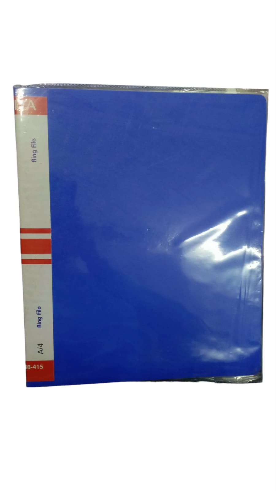 KIYA* Ring Binder File RB415 Heavy, A4 Size, Black, Ring Binder File (Pack of 1, Blue)