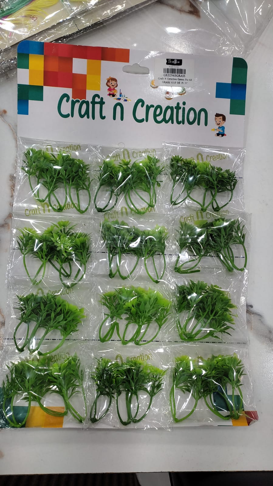Craft N Creation Green No-63 GRASS