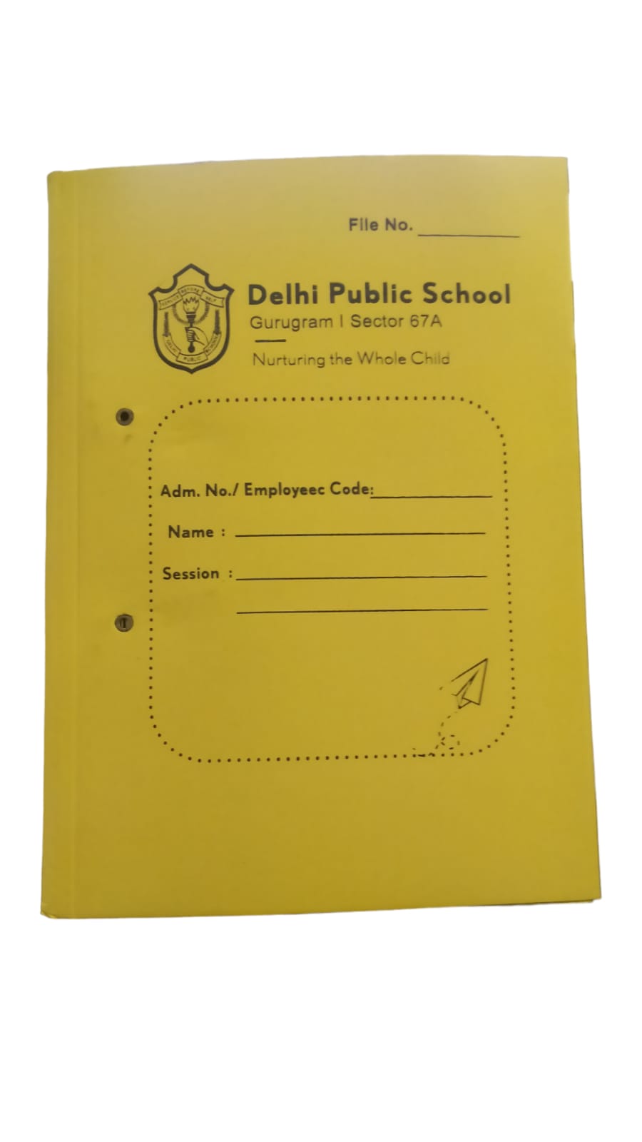 Digismart Deluxe Cobra File No 8000 ( Delhi Public School ) ( Board Double pasting with Deluxe clip ) ( SET OF 1 PCS )