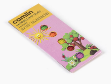Camlin Modelling Clay - Assorted Pack Of 6 Shades - 50g