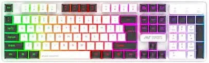 Ant Esports MK 1700 Wired Membrane Gaming Keyboard –with Backlit RGB LED, USB-A Connection, Quiet Keystrokes, 12 Multimedia Function Keys - for Computer, PC, Desktop, Gamer– 1 Year Warranty–Mercury - Image #6