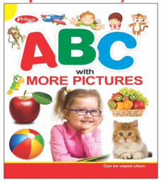 Kamal My First Board Book Of English Alphabet With More Pictures | Smart Books For Smart Kids | Pack of 1