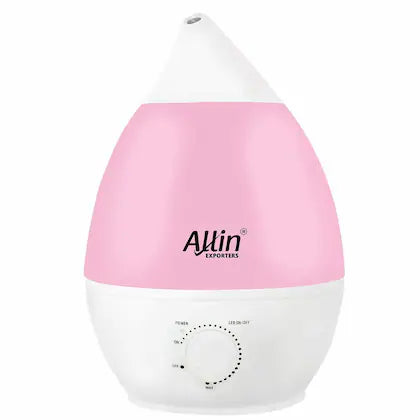 Allin Exporters J66 Ultrasonic Humidifier Cool Mist Air Purifier for Dryness, Cold & Cough Large Capacity for Room, Baby, Plants, Bedroom (2.4 L) (1 Year Warranty)