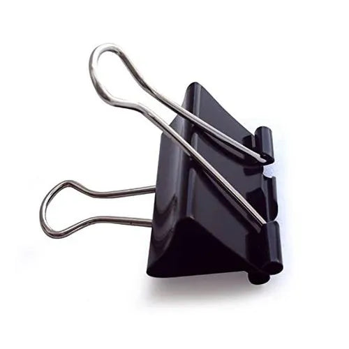 AMKAY Binder Clip All Sizes Stainless Steel Paper Clip, Binder Clip, Office Stationery Clip