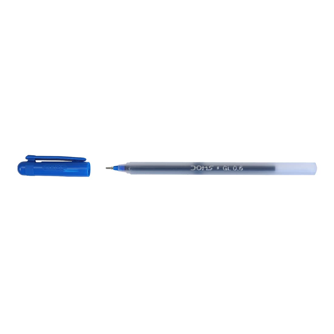 Doms DF 0.6 GL Ball Point Pens (Assorted colors Blue, Black, Red, ( Set of 20 pcs)