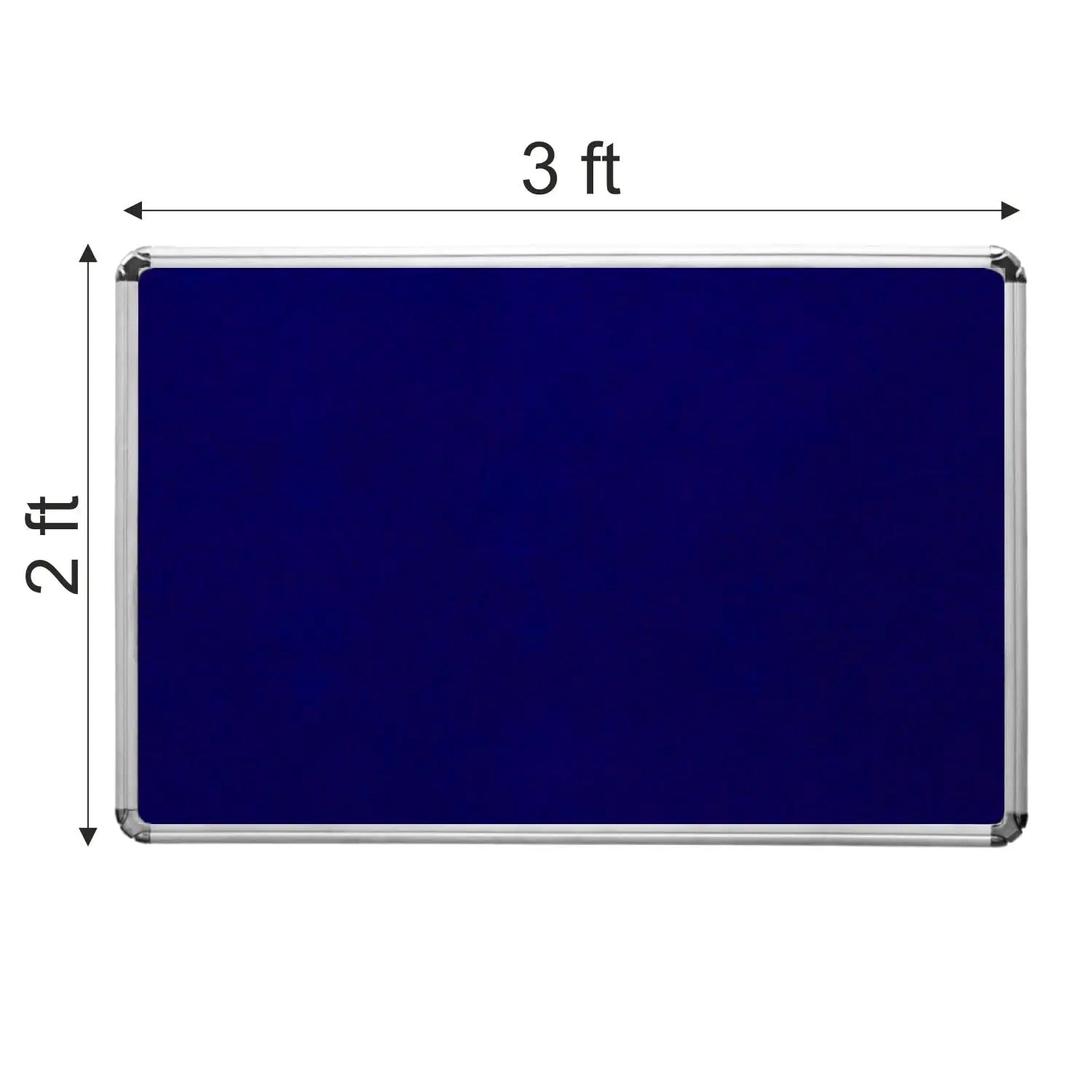 Digismart Noticeboard Nova Channel (Blue) for Office, Home & School Aluminum Frame (Pack of 1) (Non Magnetic) - Image #5