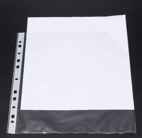 KIYA® Sheet Protector folders | Size: A4 | MICRONS | Transparent Premium Collection Quality - Image #4