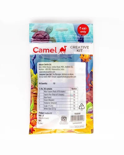 Multicolor Plastic Camel Creative Kit, Packaging Type: Packet