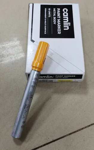 Yellow Round Camlin Paint Marker - Main Image