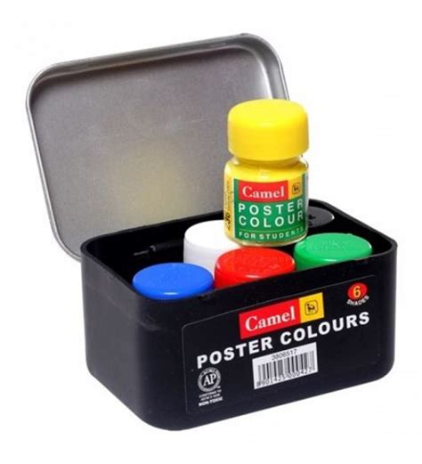 Camlin Poster Colours 10 ml (6 Shades)