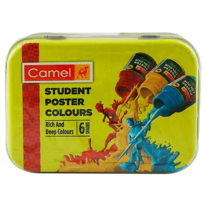 Camlin Poster Colours 10 ml (6 Shades)