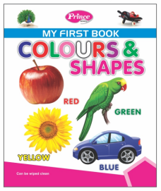 Kamal My First Board Book Of Colours & Shapes | Smart Books For Smart Kids | Pack of 1 |