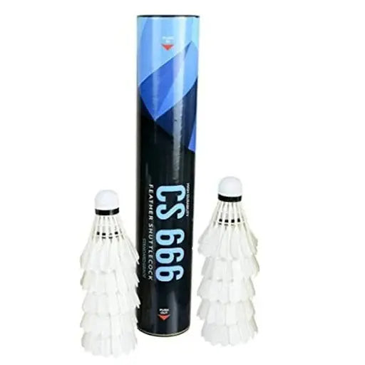 Cosco CS 666 Feather Badminton Shuttlecock PACK OF 10 - Image #6