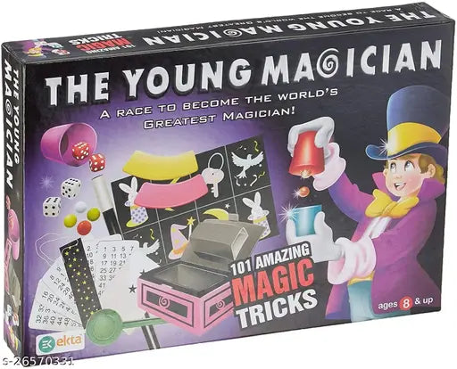 The Young Magician Game Kit For Kids/ 101 Magic Tricks