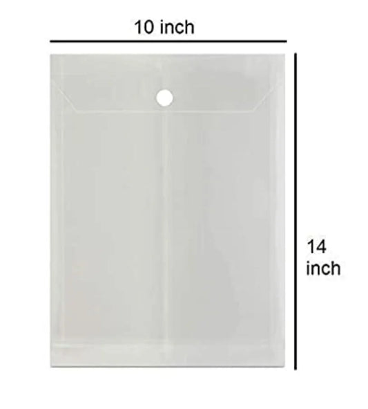 KIYA TOP BUTTON CLEAR BAG DS341