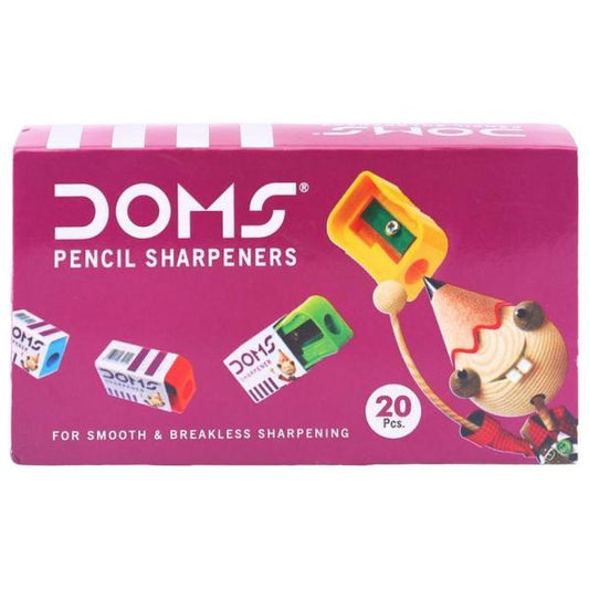 DOMS PENCIL SHARPNER ( PACK OF 20 PCS)