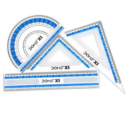 Doms X1 Crystal Mathemetical Instrument Set