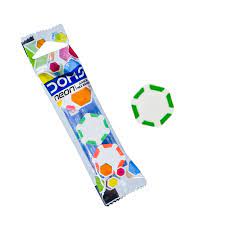 DOMS NEON JUNIOR HEX ERASER