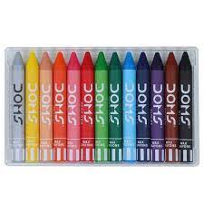 DOMS JUMBO WAX CRAYONS 12 SHADES