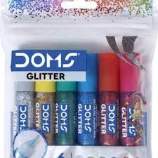 DOMS GLITTER COLOR 10ML 6 SHADES