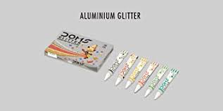 DOMS GLITTER GLUE TUBE 15ML SILVER COLOUR