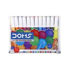 DOMS WATER COLOUR SKETCH PENS MINI -12 Shades