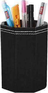 Kebica pen/pencil holder t-leather hex 11" x 7"