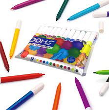 DOMS WATER COLOUR SKETCH PENS MINI -12 Shades