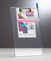 Kebica Transparent Clipboard Exam Pad