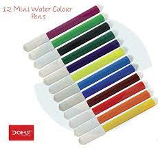 DOMS WATER COLOUR SKETCH PENS MINI -12 Shades