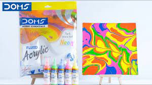 DOMS NEON FLUID ACRYLIC COLOUR