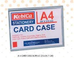 Kebica A4 Size (8.27 × 11.69 inches) Magnetic Sign Holder Frame. Perfect for Store Office School