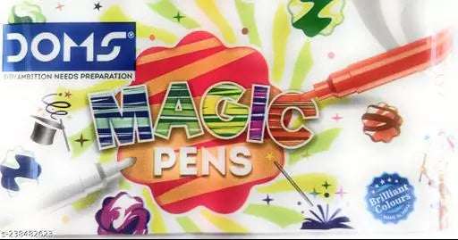 Doms Magic Sketch Pen 9 + 1 | DOMS | 9 Magic Color Sketch Pens + 1 Colour Changer Pen | Mini