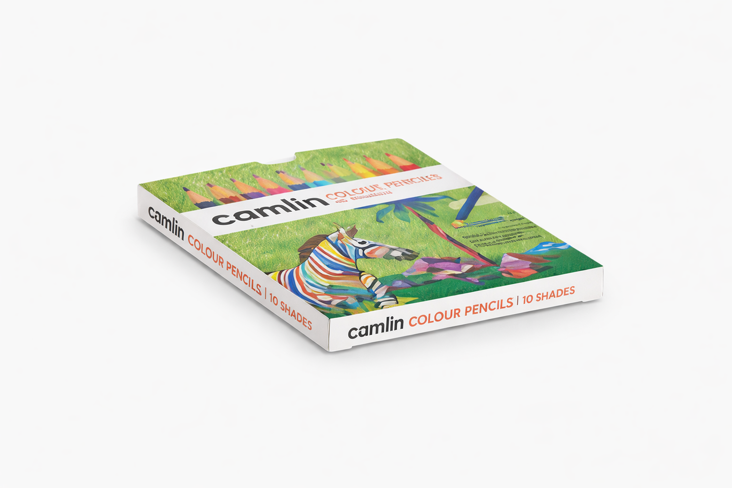 Camlin Colour Pencils Set – 12 Shades | Smooth & Vibrant Colours | Strong Leads for School & Art Use | MRP ₹35