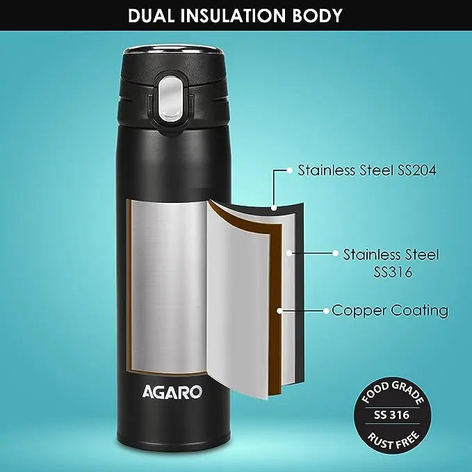 AGARO Galaxy Vacuum Flask 500ml - Image #8