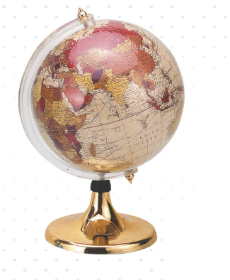 Kebica Globes G10-10 Black Stand for Students,Educational World Globe for Kids/Political Globe/Office Globe/Globe for Kids