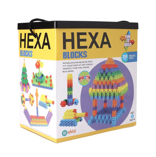 Ekta Hexa Blocks Canister Set