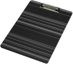 Kebica Durable  Wood Clipboard for School & Office with Low Profile Clip  9 x 13 inches)