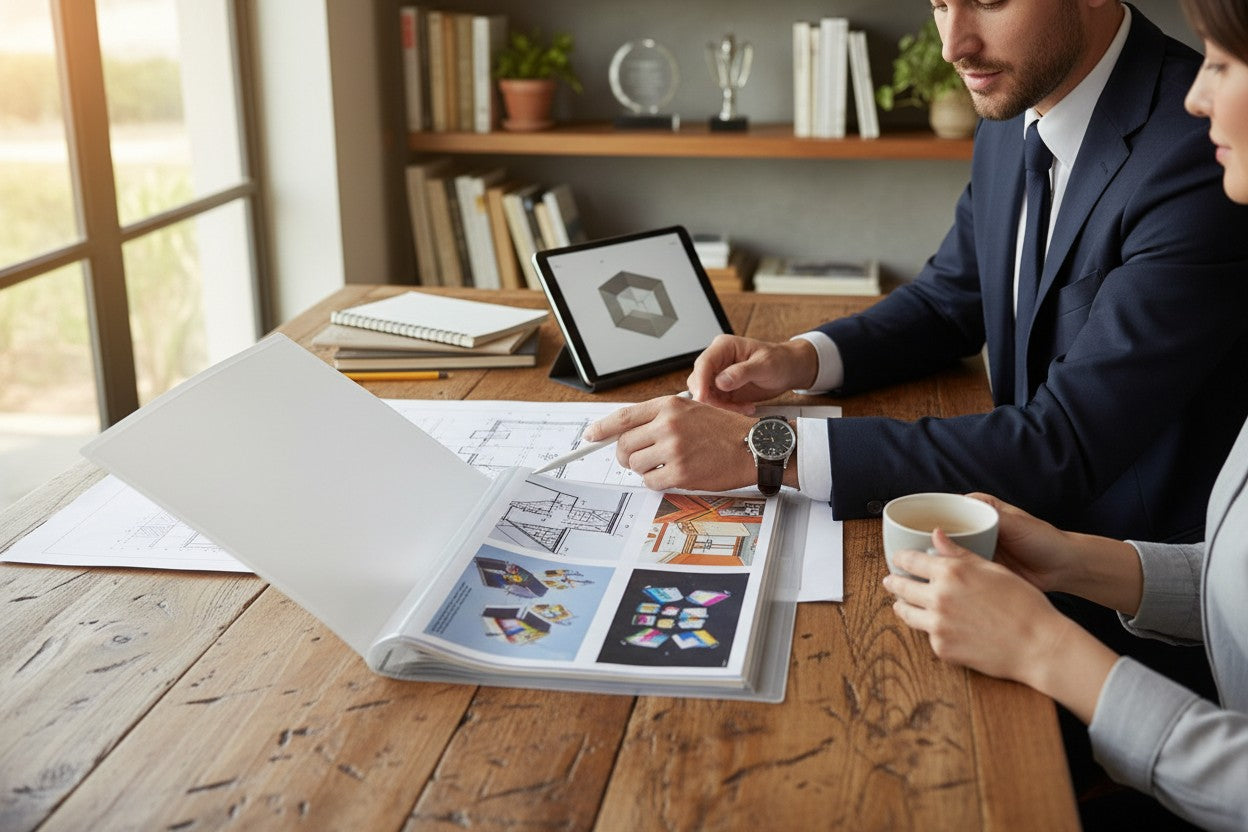 Display Book File Folder, A4 Size 20 Pockets, File Folder for Documents (TRANSPARENT)