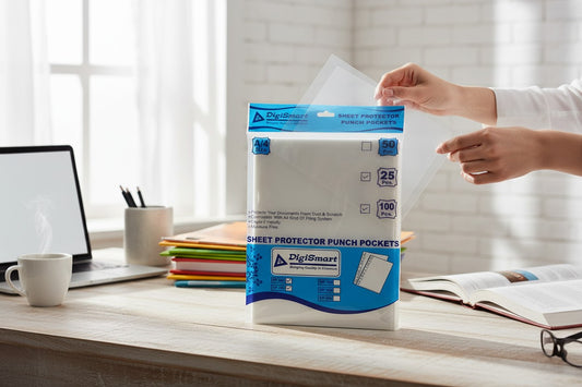 Digismart Sheet protectors A4 30 Microns ( 100 sheets / packet )