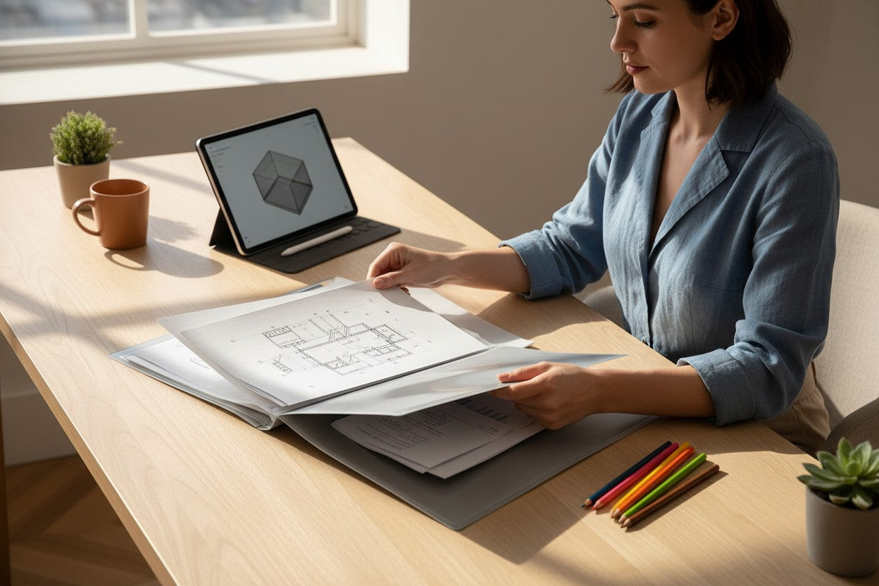 Display Book File Folder, A4 Size 20 Pockets, File Folder for Documents (TRANSPARENT)