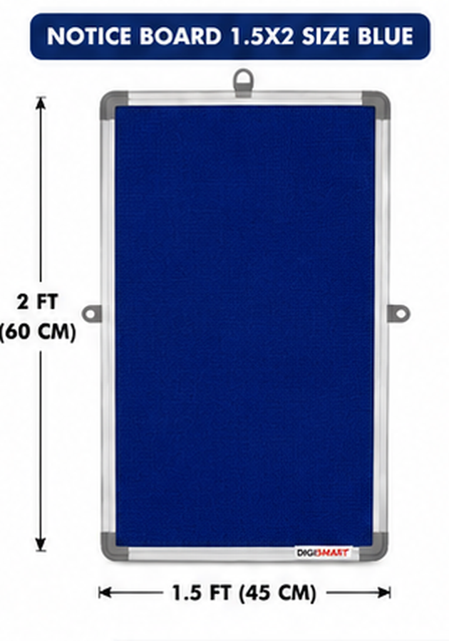 NOTICE BOARD BLUE 