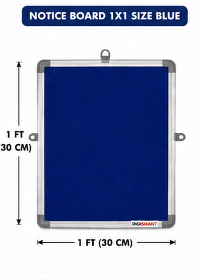 NOTICE BOARD BLUE 